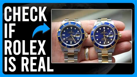 how can i know if my rolex is original|is my Rolex real.